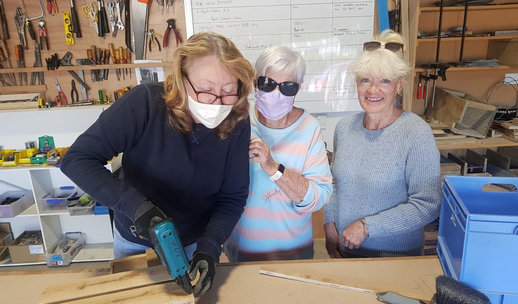 Working with the Garden Club
