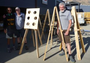 Presentation stands for the Wānaka Show