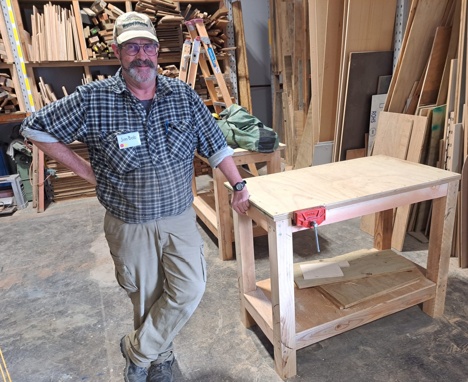 New workshop tables