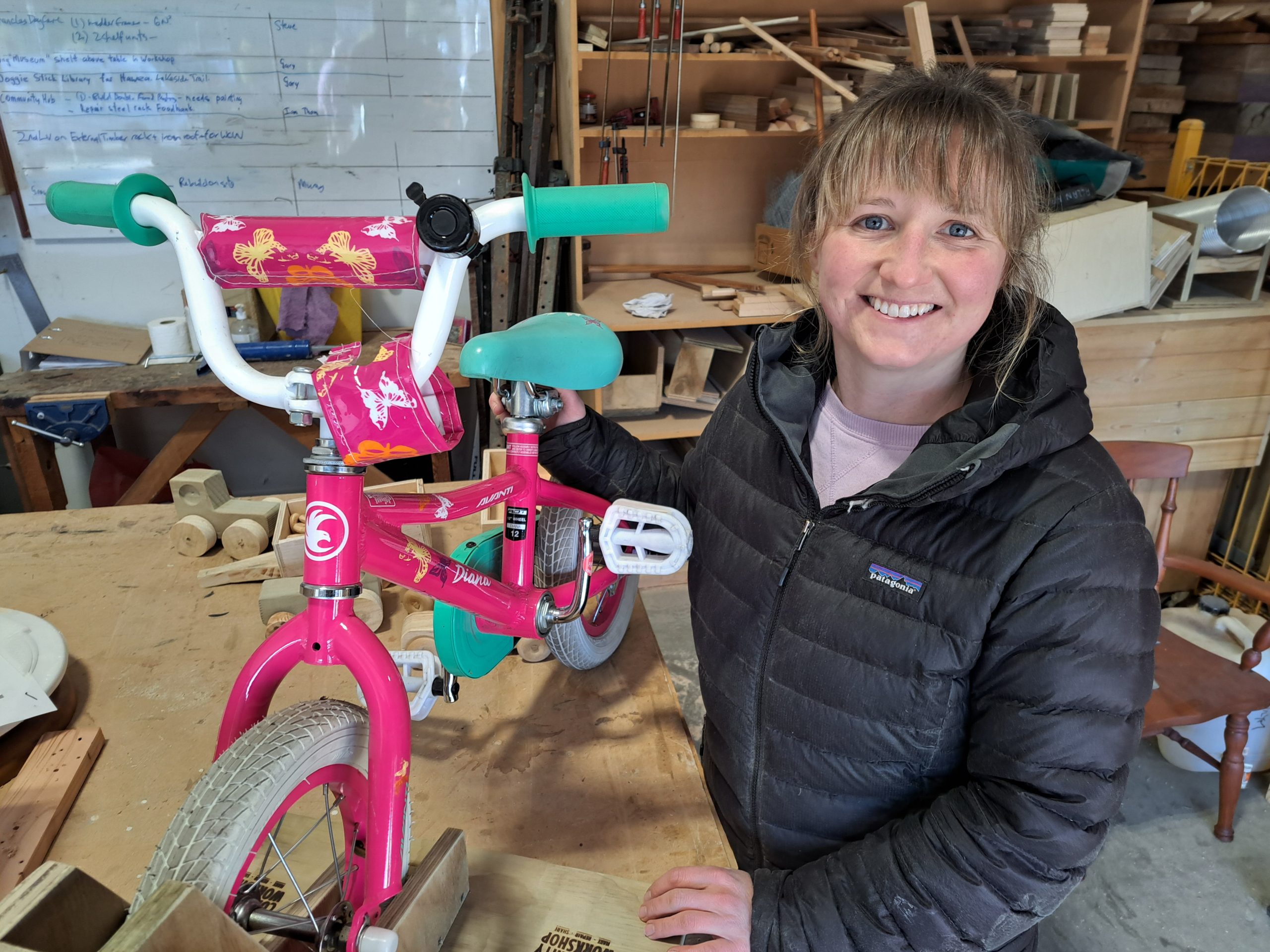 Bike stands for kids