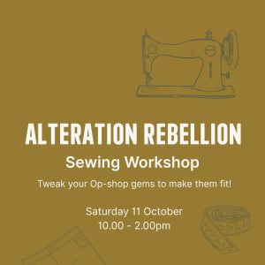 Alteration Rebellion Sewing Workshop