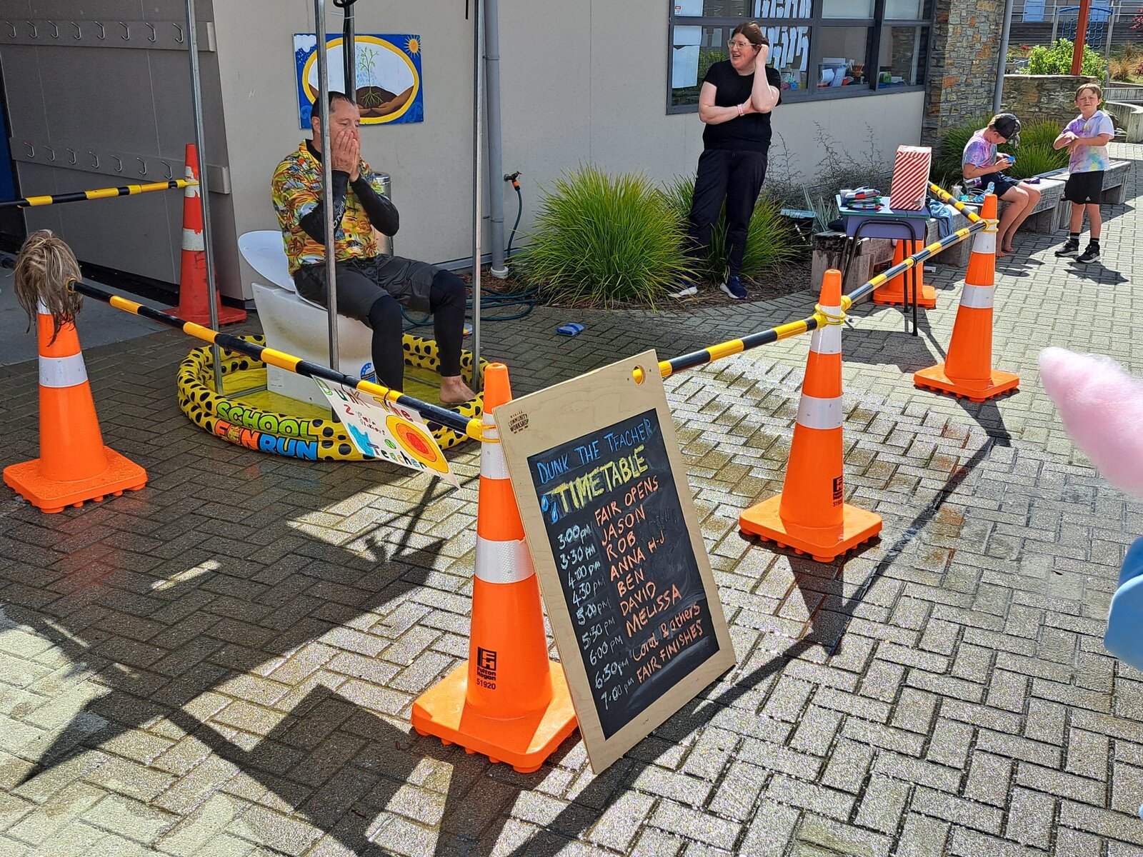 Walking ski’s for a school fair