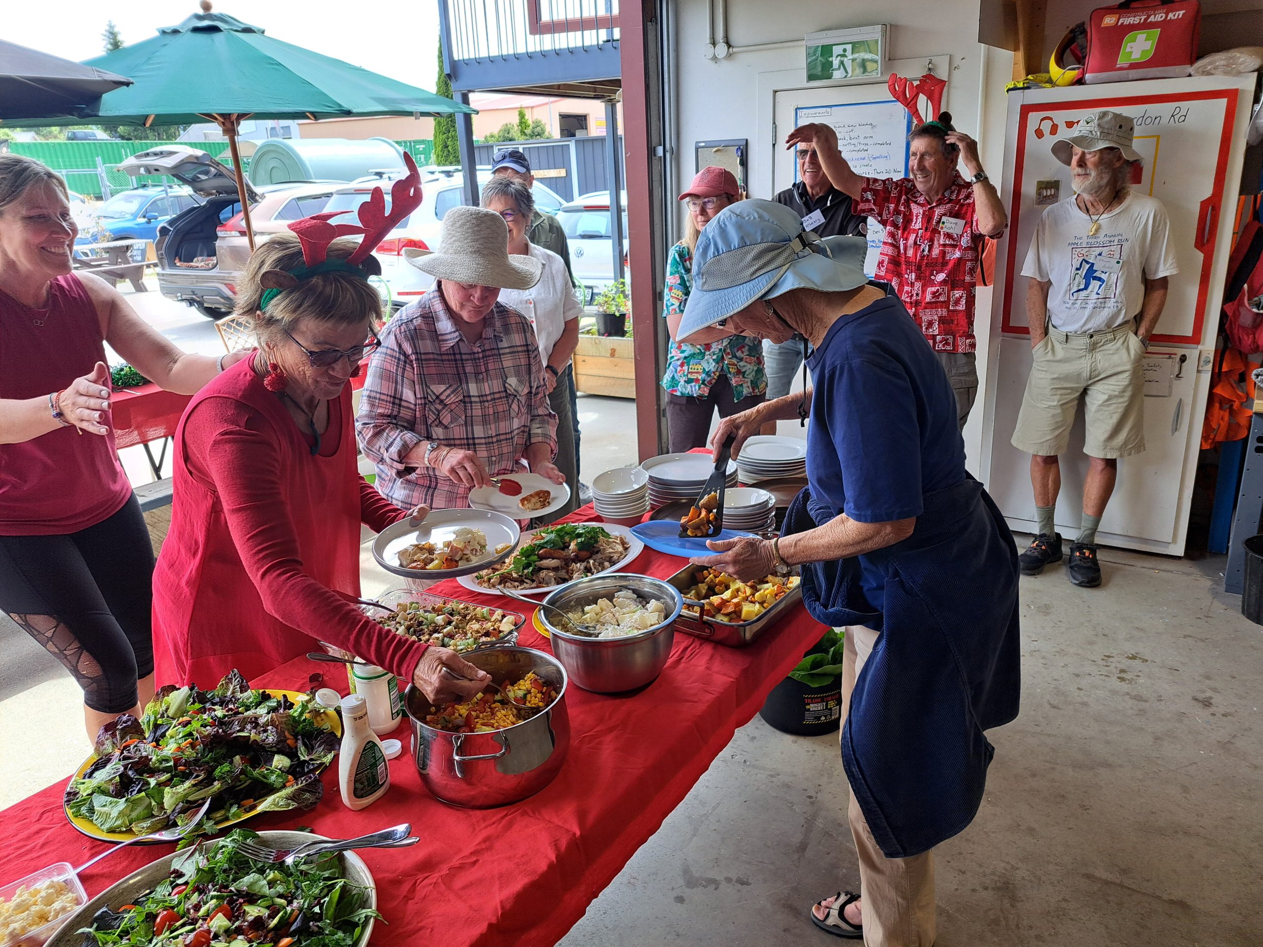 Christmas luncheon